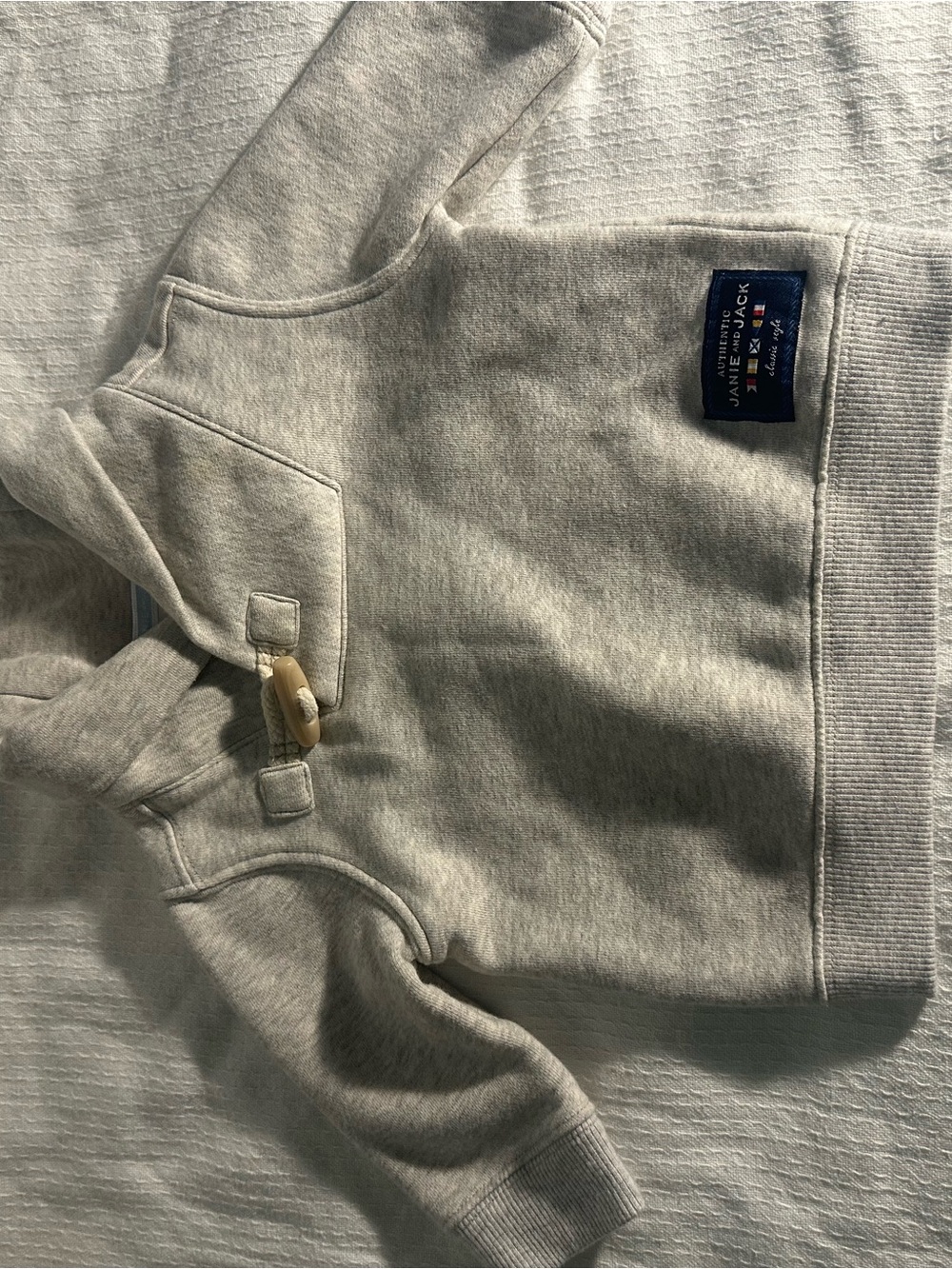 Janie and Jack sweatshirt. Size 3-6mos.